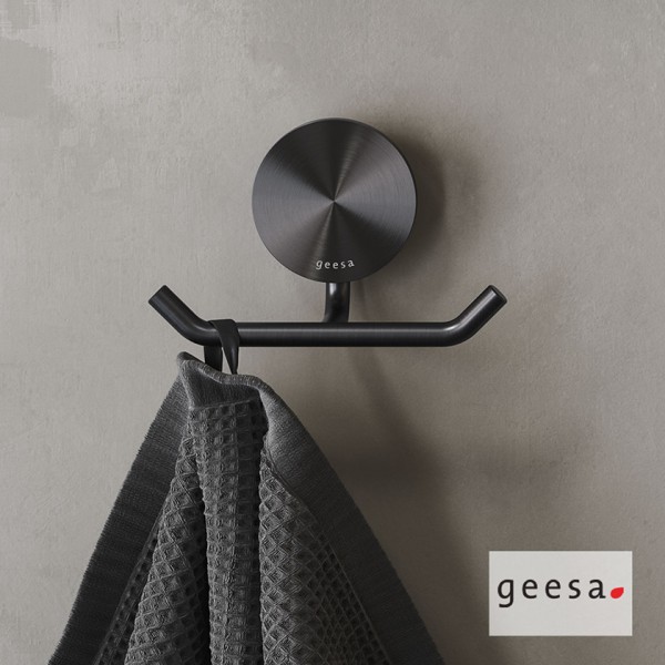 Άγκιστρο διπλό Opal Black Brushed 4,6 cm